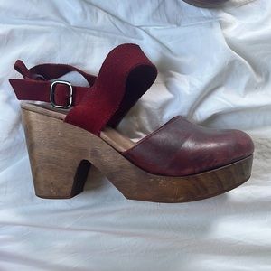 Free People Clogs Mary Jane